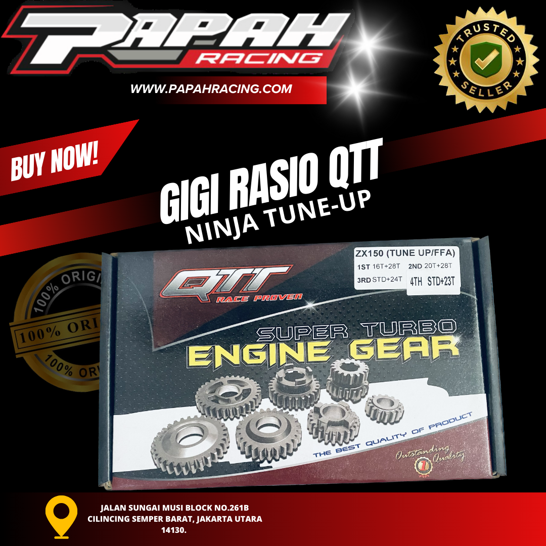 GIGI RASIO QTT NINJA TUNE-UP